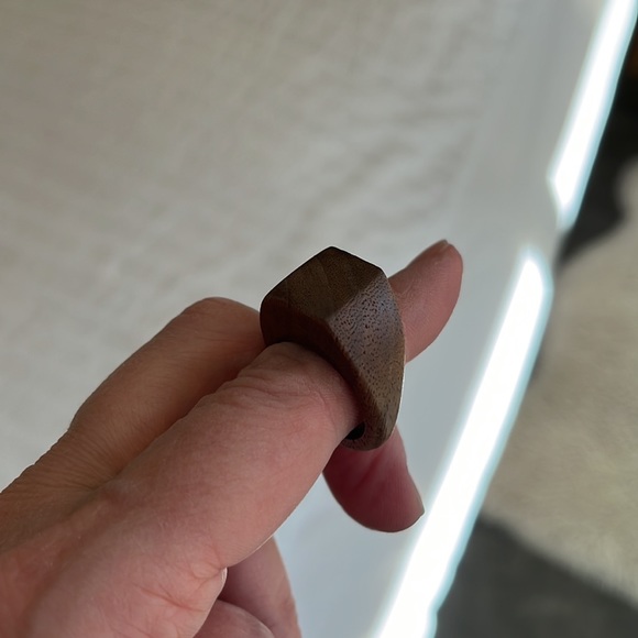 New Wood Ring Size 8 - Picture 4 of 5
